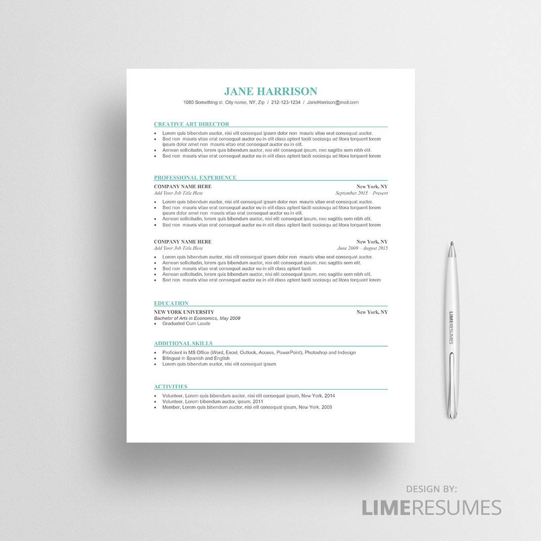 ats-friendly resume template